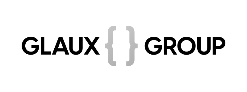 Das Logo von Glaux Group, eines Kunden von der SEO Agentur Nordfabrik AG.